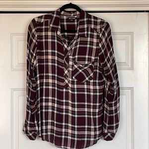 Dear John Plaid Super Soft Shirt, L